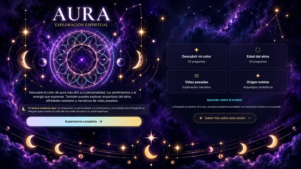 Aura — Explora el color y la energía que te rodean