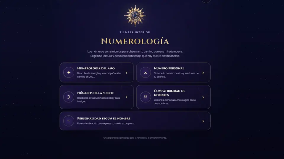 Numerología — Calcula el número que guía tu destino