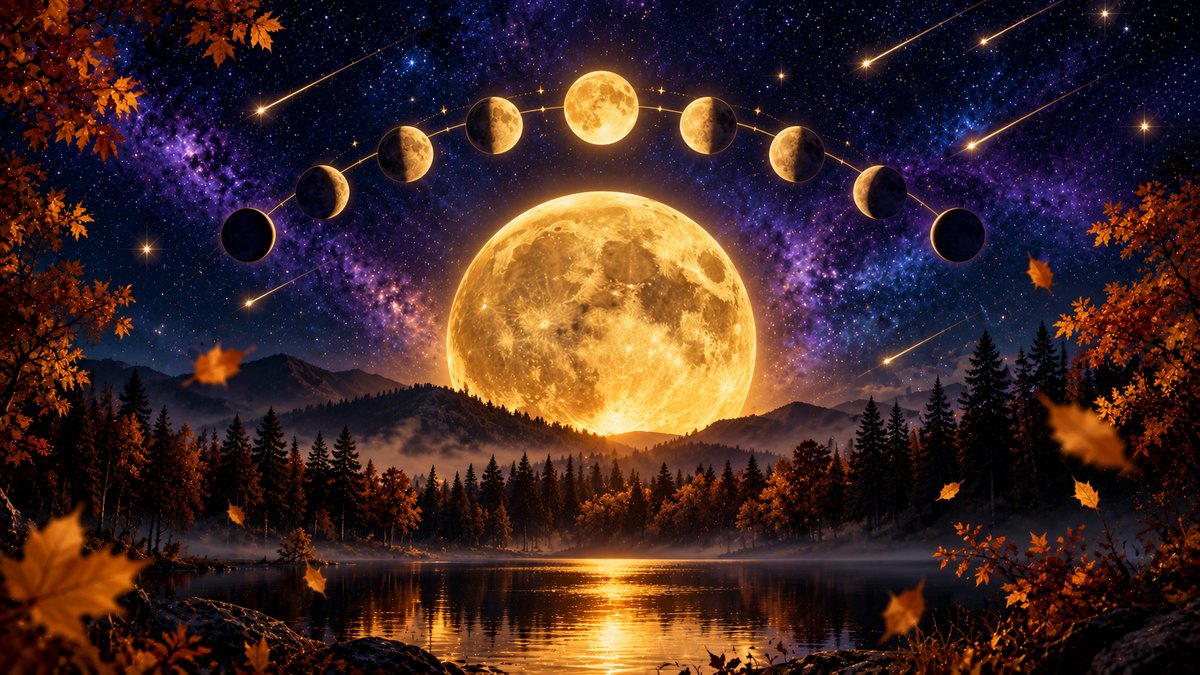 Luna llena del Cazador y calendario lunar de octubre 2026