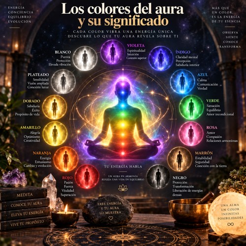Los colores del aura y su significado