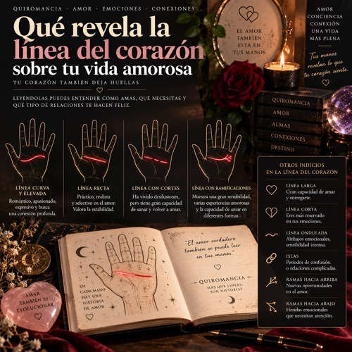 Qué revela la línea del corazón sobre tu vida amorosa