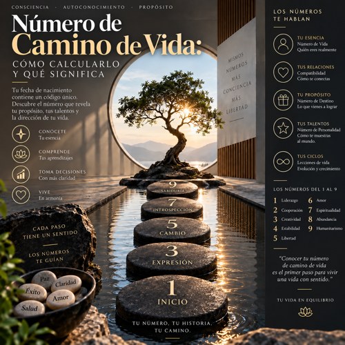 Número de camino de vida: cómo calcularlo y qué significa