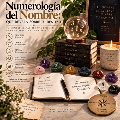 Numerología del nombre: qué revela sobre tu destino