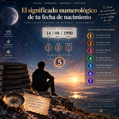 El significado numerológico de tu fecha de nacimiento