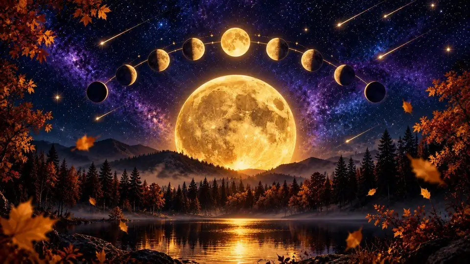 Calendario lunar de octubre 2026: fases, Luna del Cazador y rituales para cada fase
